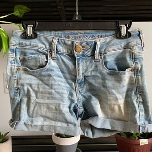 American Eagle Super-Stretch Midi Shorts